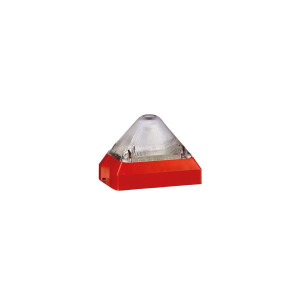 PYXM10R024DCCL Pfannenberg 21551811000 XenonStrobe PYRA PY X-M-10-R 24vDC CLEAR 10J 0,1-1Hz IP66 10-60vDC EN54-23 [red]